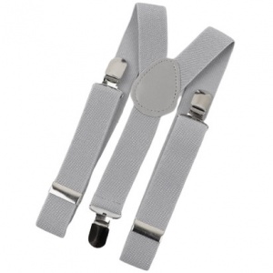 Baby / Toddler Light Grey Y-Back Adjustable Braces